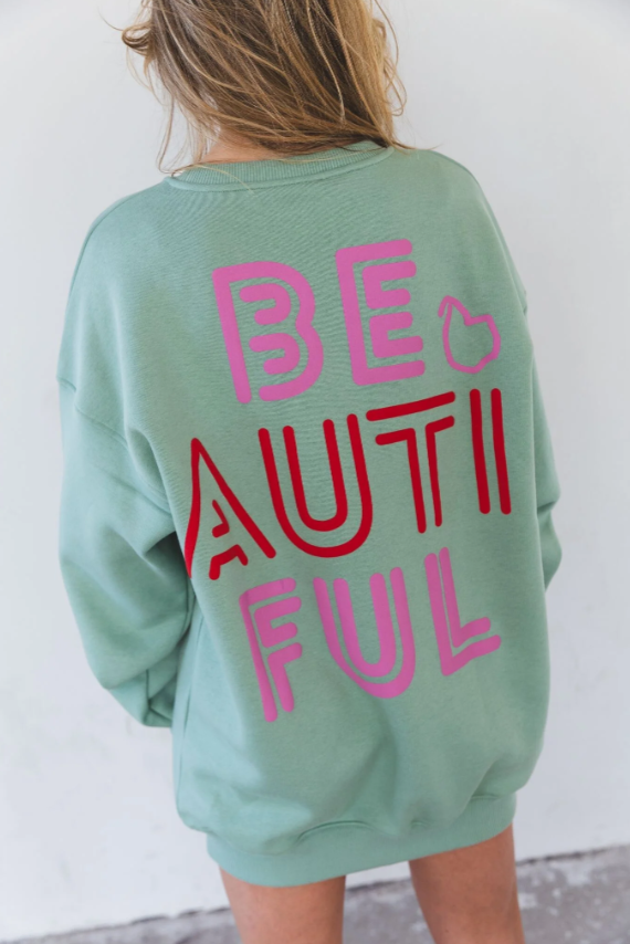 sweater BE-AUTI-FUL